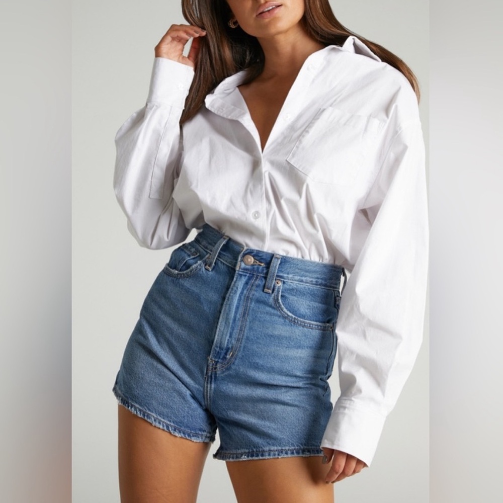 Levi's Blue Jean Shorts